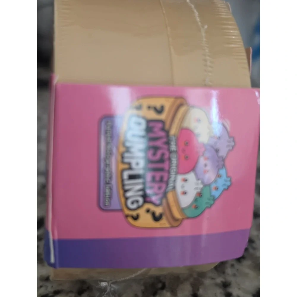 Viral Five Below Mystery Squishy Dumpling Bun~New~Purple Holographic Edition
